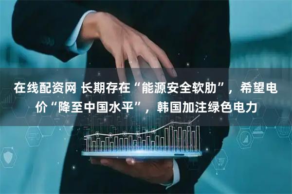 在线配资网 长期存在“能源安全软肋”，希望电价“降至中国水平”，韩国加注绿色电力